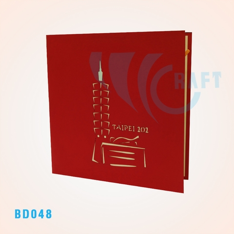 Taipei 101 Pop Up Card