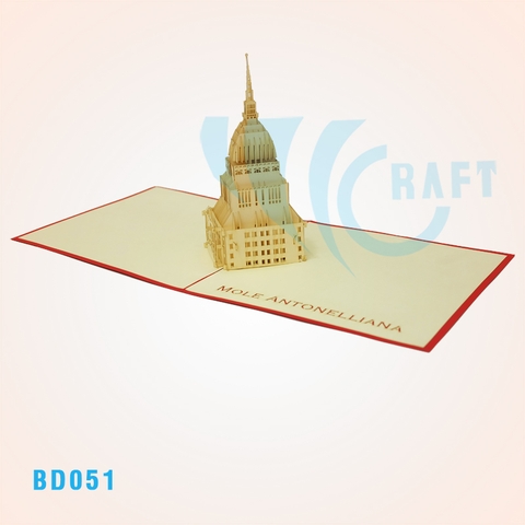 Mole Antonelliana Pop Up Card