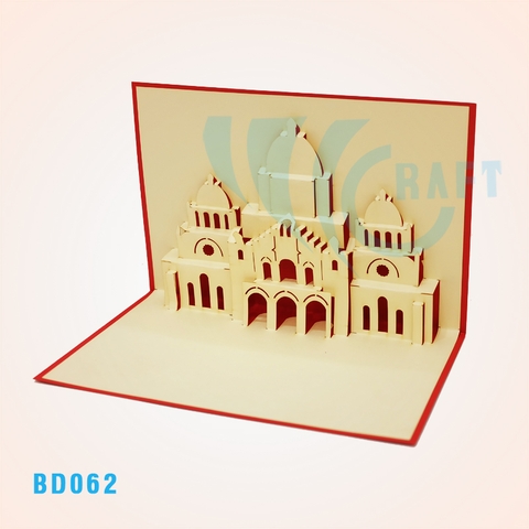 Sacre-Coeur Pop Up Card