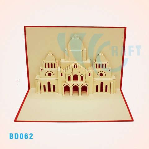 Sacre-Coeur Pop Up Card