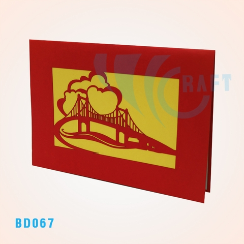 Golden Gate Bridge Pop Up Card