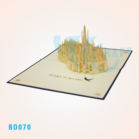 Italian Church Pop Up Card