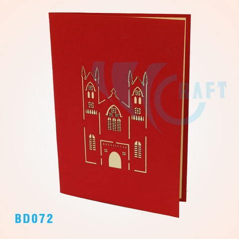 Philippine Church Pop Up Card