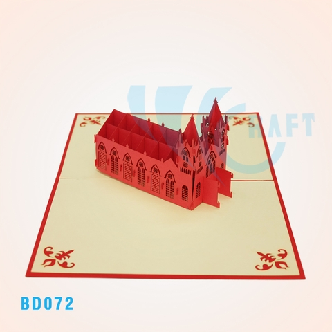 Philippine Church Pop Up Card