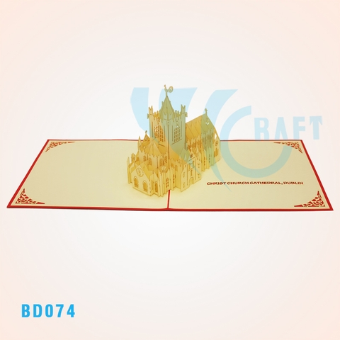 Christian Church Pop Up Card