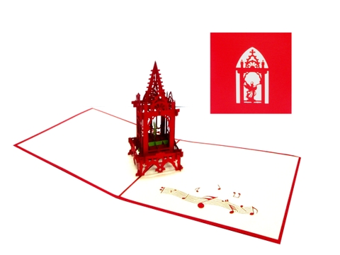 Angel Tower Pop Up Card