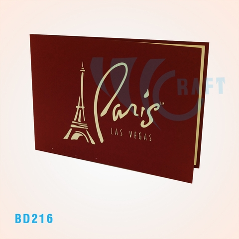 Eiffel Tower Pop Up Card