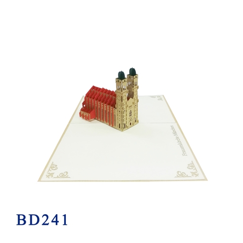 Frauenkirche München Pop Up Card