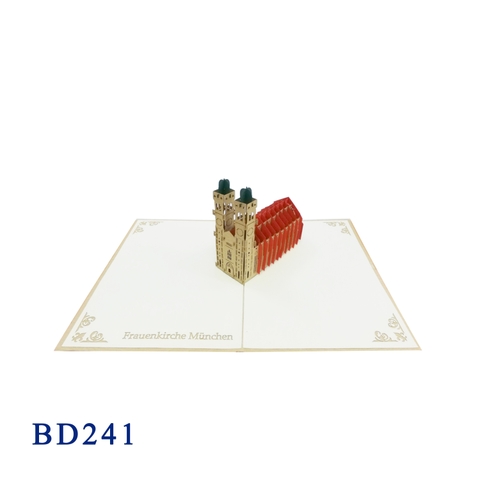 Frauenkirche München Pop Up Card