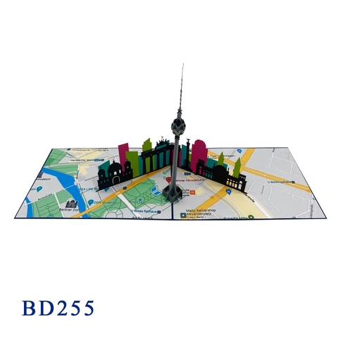 Berlin Tower Pop Up Card
