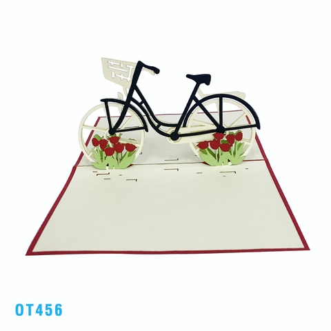 Bicycle Pop Up Card