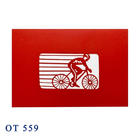 Bicycle Pop Up Card