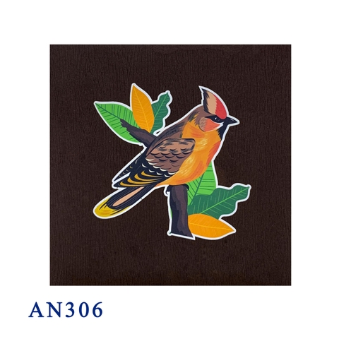 Cardinal Bird Pop Up Card