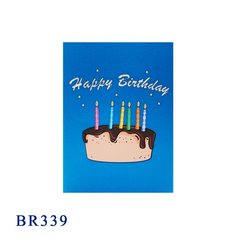 Birthday Candels Pop Up Card