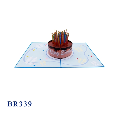 Birthday Candels Pop Up Card