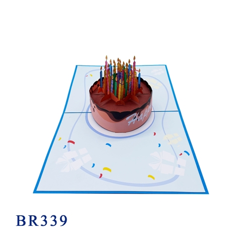 Birthday Candels Pop Up Card