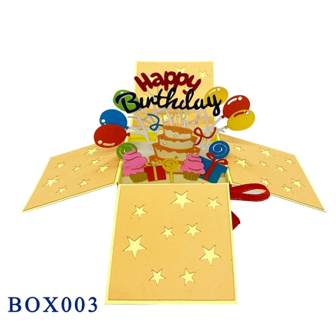 Birthday Pop Up Box