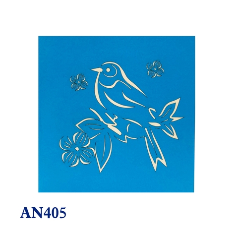 Bluebird Pop Up Card