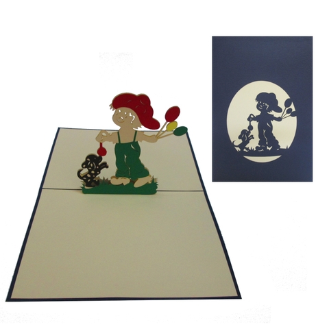 Baby Boy Pop Up Card