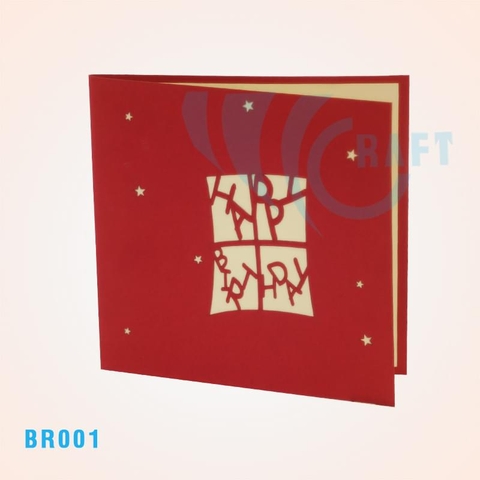 Birthday Gifts Pop Up Card