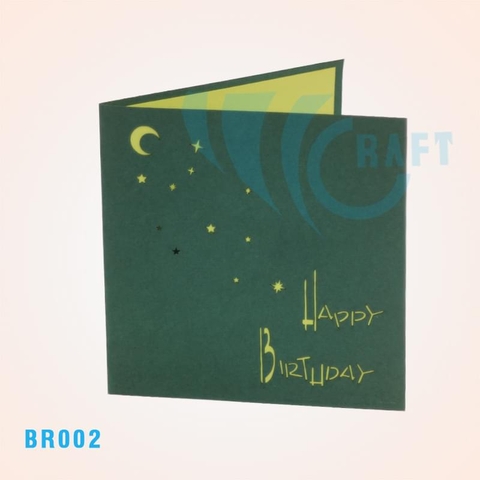 Birthday House Pop Up Card