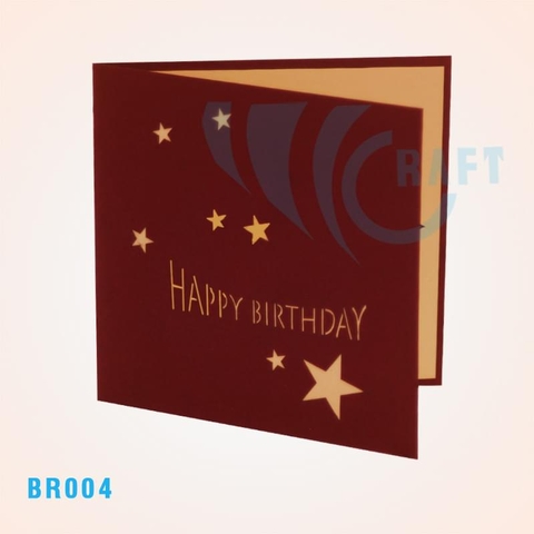 Birthday Star Pop Up Card