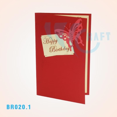 2 Layers Birthday Cake Pop Up Card 2