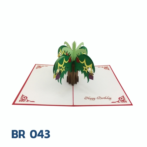 Birthday Tree Pop Up Card