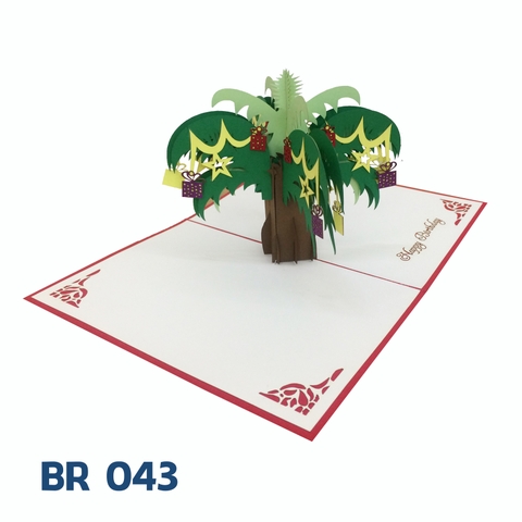 Birthday Tree Pop Up Card