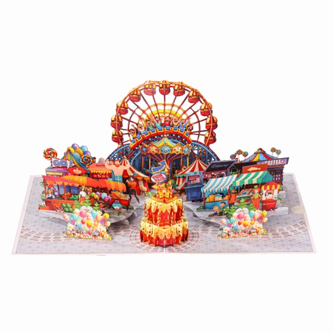Birthday Park 3D Pop-Up Greeting Card