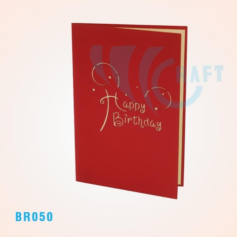 Children Birthday Party Pop Up Card