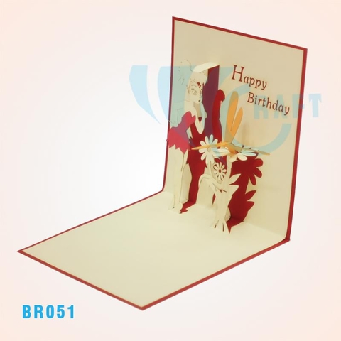 Birthday Tinkerbell Pop Up Card 4