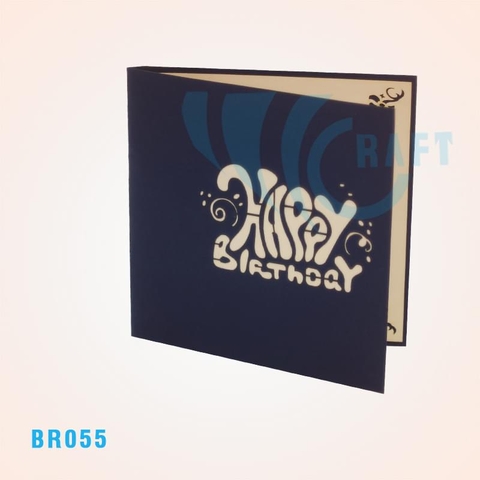 Birthday Bear Pop Up Card