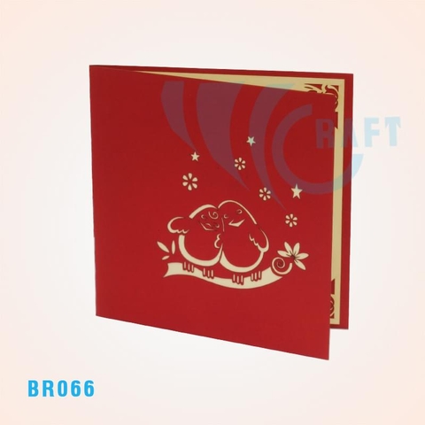 Birthday Sparrow Pop Up Card