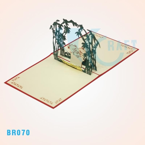 Birthday Panda Pop Up Card