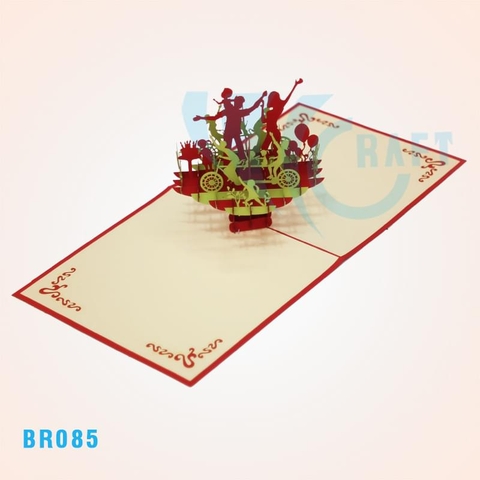 Birthday Party Pop Up Card