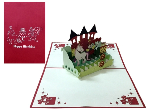 Happy Birthday Pop Up Card