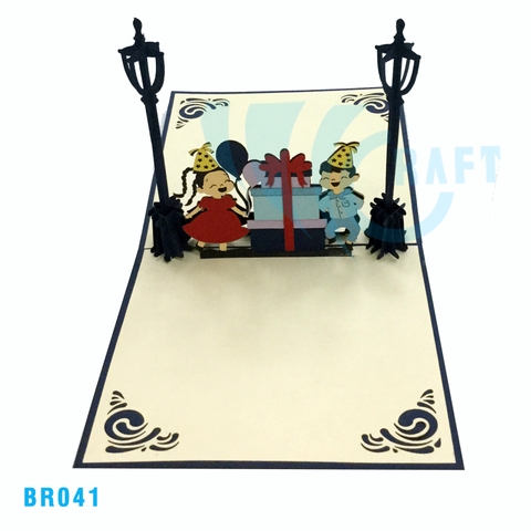 Children Birthday Pop Up Card