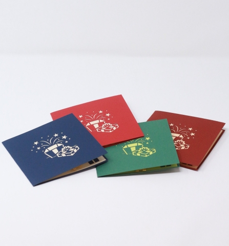 Birthday Present Pop Up Card