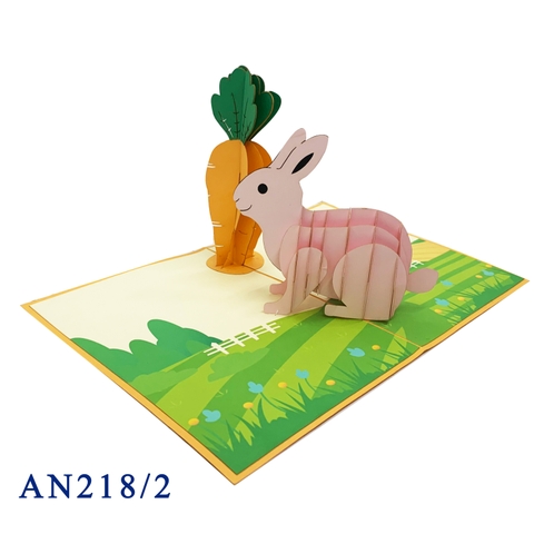 Bunny Pop Up Card