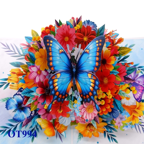 Butterfly Bouquet Pop-Up Card