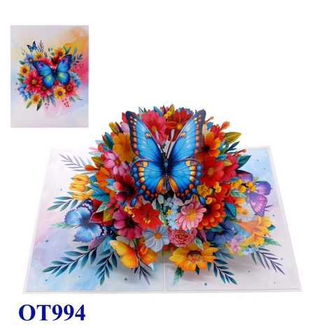 Butterfly Bouquet Pop-Up Card