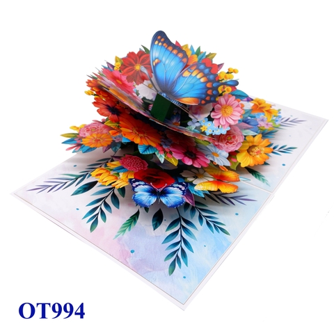 Butterfly Bouquet Pop-Up Card