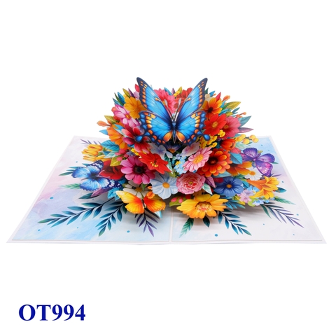 Butterfly Bouquet Pop-Up Card