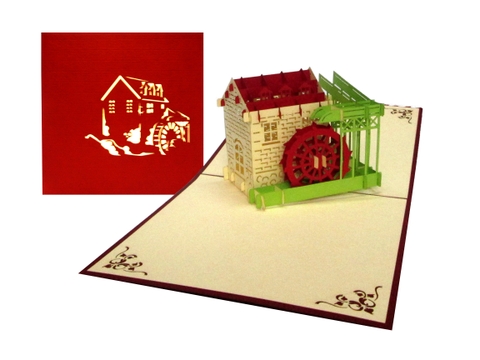 Windmill Pop Up Card