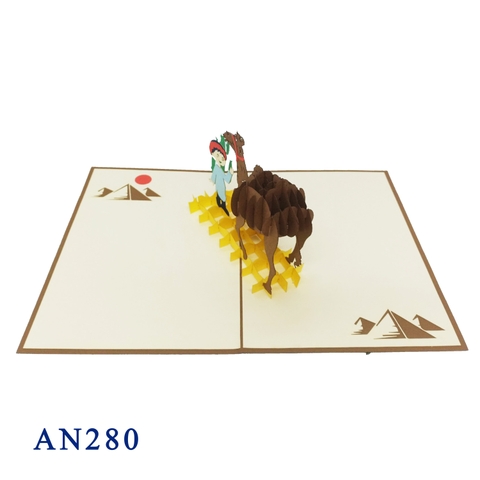 Camel Pop Up Card