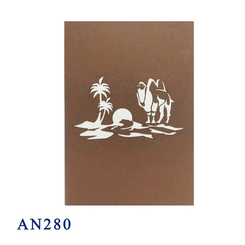 Camel Pop Up Card