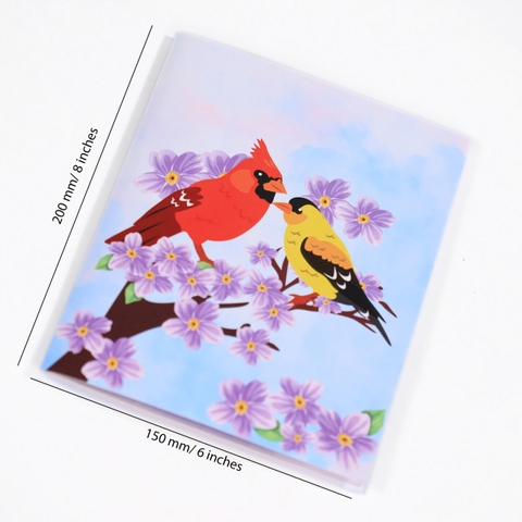Songbird Pop-up Card – A Touch of Nature’s Beauty in Your Hands