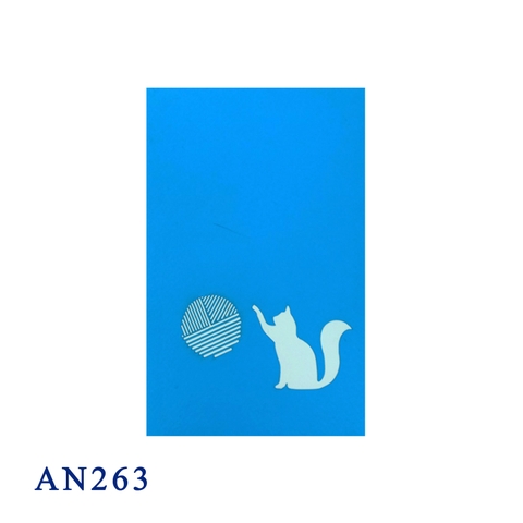 Cats With Wool Pop Up Card
