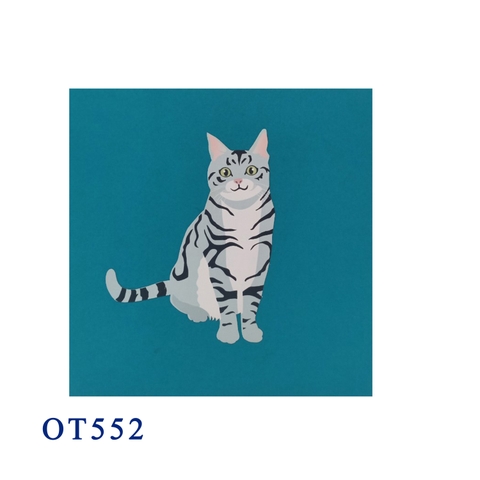 American Shorthair Cat Pop Up Card